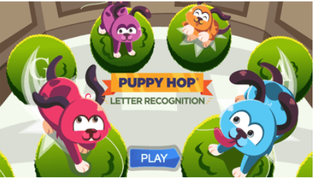 Puppy Hop - Letter Recognition
